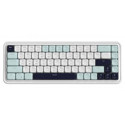 Клавіатура MageGee Moon 68 RGB Red Switch Wireless (6971969728776-UA) Azure купити в Україні: Київ, Львів, Хмельницький, Тернопіль, Івано-Франківськ | Низька ціна, відгуки, характеристики від TELEMART фото