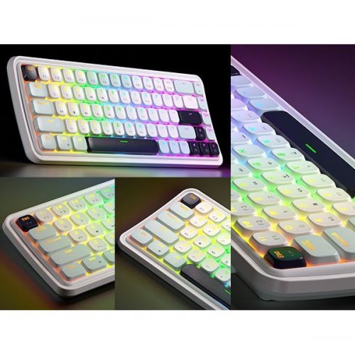 Клавіатура MageGee Moon 68 RGB Red Switch Wireless (6971969728776-UA) Azure купити в Україні: Київ, Львів, Хмельницький, Тернопіль, Івано-Франківськ | Низька ціна, відгуки, характеристики від TELEMART фото