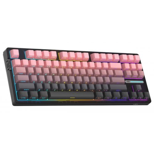 Клавіатура MageGee Light 87 RGB Blue Whale Switch Wireless (6971969728417) Star Pink купити в Україні: Київ, Львів, Хмельницький, Тернопіль, Івано-Франківськ | Низька ціна, відгуки, характеристики від TELEMART фото