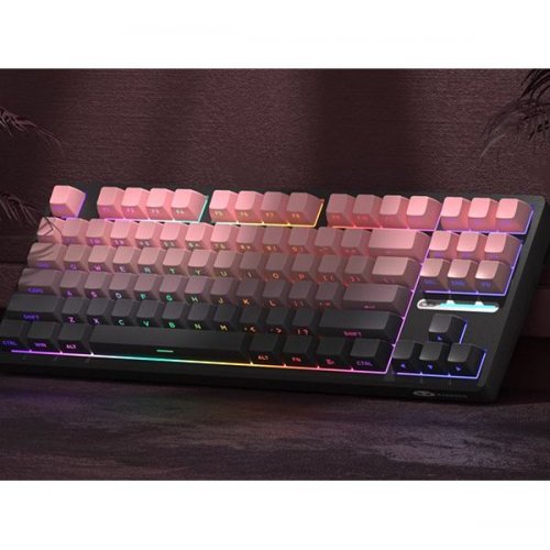 Клавіатура MageGee Light 87 RGB Blue Whale Switch Wireless (6971969728417) Star Pink купити в Україні: Київ, Львів, Хмельницький, Тернопіль, Івано-Франківськ | Низька ціна, відгуки, характеристики від TELEMART фото
