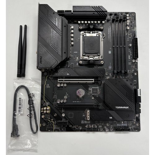 Материнська плата MSI MAG B650 TOMAHAWK WIFI (sAM5, AMD B650) (Відновлено продавцем, 890823) купити в Україні: Київ, Львів, Хмельницький, Тернопіль, Івано-Франківськ | Перевірка сумісності, низька ціна, відгуки, характеристики від TELEMART фото