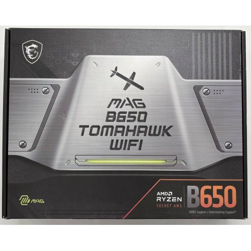 Материнська плата MSI MAG B650 TOMAHAWK WIFI (sAM5, AMD B650) (Відновлено продавцем, 890823) купити в Україні: Київ, Львів, Хмельницький, Тернопіль, Івано-Франківськ | Перевірка сумісності, низька ціна, відгуки, характеристики від TELEMART фото