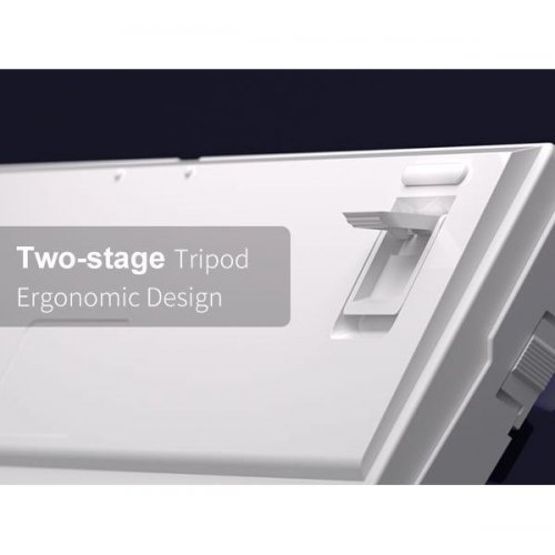 Клавиатура MageGee Light 100 RGB Ivory White Switch Wireless (6971969728462-UA) Star/Blue купить в Украине: Киев, Днепр, Харьков, Одесса  | Низкая цена, отзывы, характеристики от TELEMART фото