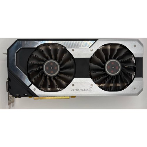 Відеокарта Palit GeForce GTX 1070 JetStream 8192MB (NE51070015P2-1041J) (Відновлено продавцем, 890831) купити в Україні: Київ, Львів, Хмельницький, Тернопіль, Івано-Франківськ | Перевірка сумісності, низька ціна, відгуки, характеристики від TELEMART фото