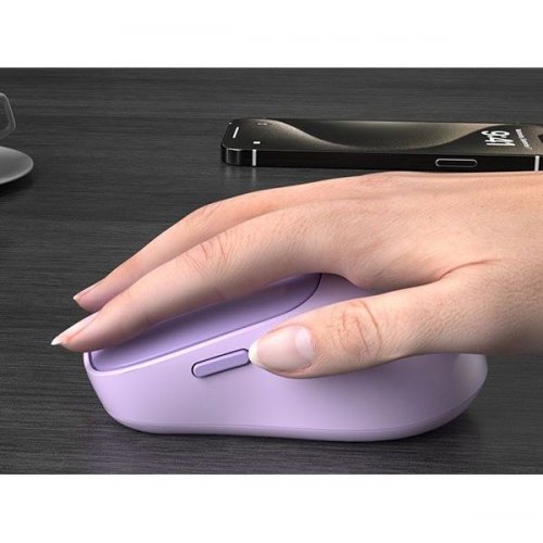 Миша MageGee V100 Wireless (6971969722576) Purple купити в Україні: Київ, Львів, Хмельницький, Тернопіль, Івано-Франківськ | Низька ціна, відгуки, характеристики від TELEMART фото
