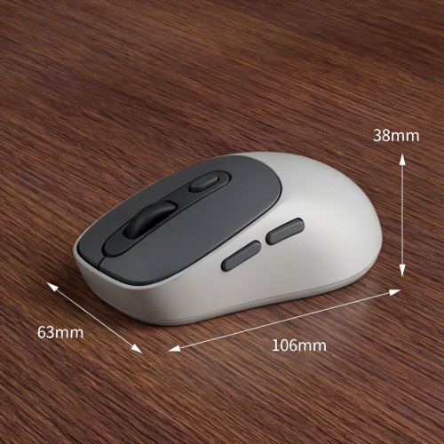 Миша MageGee V100 Wireless (6971969722613) Black/Grey купити в Україні: Київ, Львів, Хмельницький, Тернопіль, Івано-Франківськ | Низька ціна, відгуки, характеристики від TELEMART фото