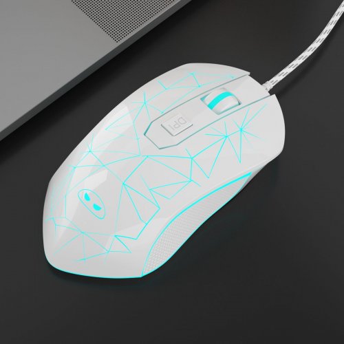 Мышка MageGee G6 (6971969722255) White купить в Украине: Киев, Днепр, Харьков, Одесса  | Низкая цена, отзывы, характеристики от TELEMART фото