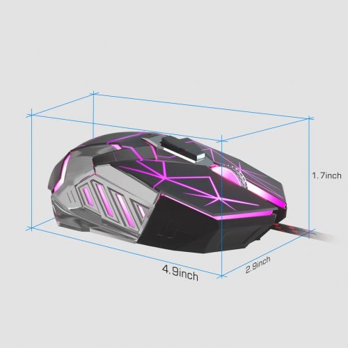 Мышка MageGee G10 (6971969722064) Black купить в Украине: Киев, Днепр, Харьков, Одесса  | Низкая цена, отзывы, характеристики от TELEMART фото