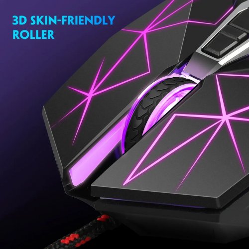 Мышка MageGee G10 (6971969722064) Black купить в Украине: Киев, Днепр, Харьков, Одесса  | Низкая цена, отзывы, характеристики от TELEMART фото