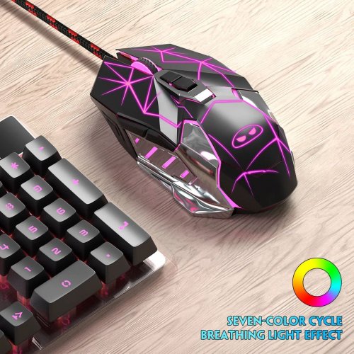 Мышка MageGee G10 (6971969722064) Black купить в Украине: Киев, Днепр, Харьков, Одесса  | Низкая цена, отзывы, характеристики от TELEMART фото
