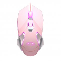 Мышка MageGee G10 (6971969722057) Pink / 3200 DPI