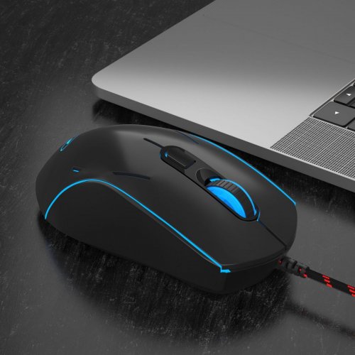 Мышка MageGee G12 (6971969722286) Black купить в Украине: Киев, Днепр, Харьков, Одесса  | Низкая цена, отзывы, характеристики от TELEMART фото
