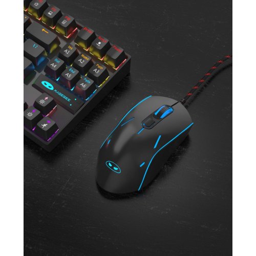 Мышка MageGee G12 (6971969722286) Black купить в Украине: Киев, Днепр, Харьков, Одесса  | Низкая цена, отзывы, характеристики от TELEMART фото