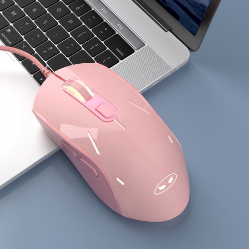Мышка MageGee G12 (6971969722293) Pink купить в Украине: Киев, Днепр, Харьков, Одесса  | Низкая цена, отзывы, характеристики от TELEMART фото