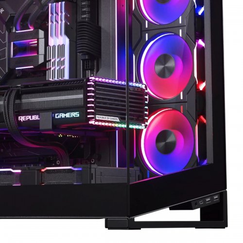 Корпус Phanteks NV7 Tempered Glass без БП (0886523302780) Satin Black купить в Украине: Киев, Днепр, Харьков, Одесса  | Проверка совместимости, низкая цена, отзывы, характеристики от TELEMART фото