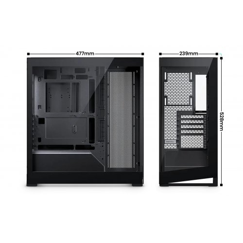 Корпус Phanteks NV5 MKII Tempered Glass без БП (0886523303466) Satin Black купить в Украине: Киев, Днепр, Харьков, Одесса  | Проверка совместимости, низкая цена, отзывы, характеристики от TELEMART фото