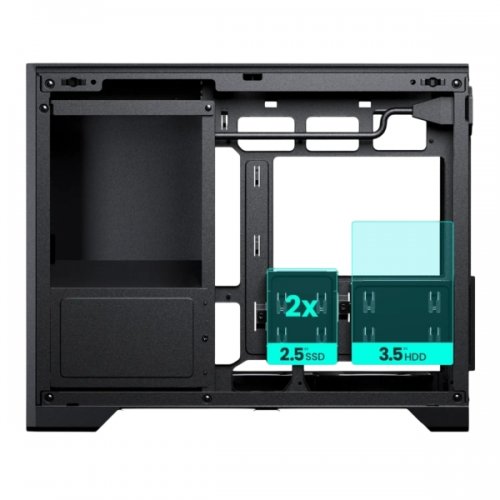 Корпус Phanteks XT M3 M25 Tempered Glass без БП (0886523303909) Black купить в Украине: Киев, Днепр, Харьков, Одесса  | Проверка совместимости, низкая цена, отзывы, характеристики от TELEMART фото