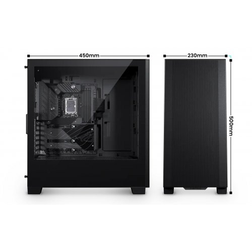 Корпус Phanteks XT Pro Ultra Tempered Glass без БП (0886523303138) Black купить в Украине: Киев, Днепр, Харьков, Одесса  | Проверка совместимости, низкая цена, отзывы, характеристики от TELEMART фото