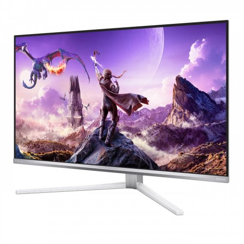 Монітор Philips 31.5" Evnia 32M2N8900P/00 White/Silver купити в Україні: Київ, Львів, Хмельницький, Тернопіль, Івано-Франківськ | Низька ціна, відгуки, характеристики від TELEMART фото