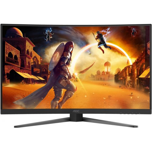 Монитор AOC 31.5" C32G4Z Black купить в Украине: Киев, Днепр, Харьков, Одесса  | Низкая цена, отзывы, характеристики от TELEMART фото