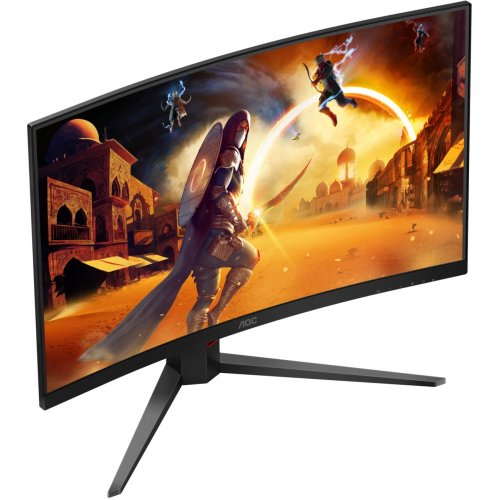 Монитор AOC 31.5" C32G4Z Black купить в Украине: Киев, Днепр, Харьков, Одесса  | Низкая цена, отзывы, характеристики от TELEMART фото