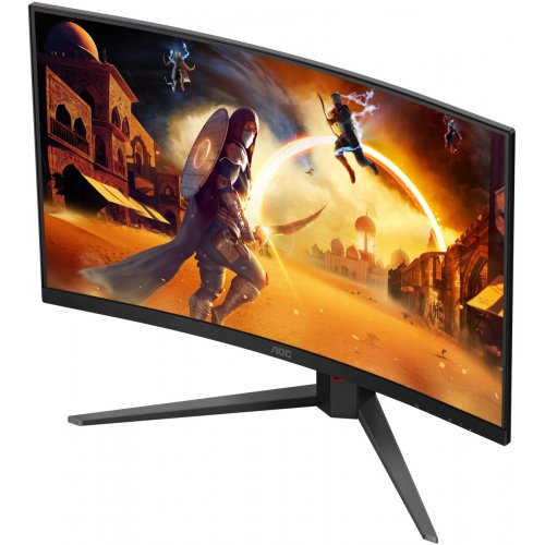 Монитор AOC 31.5" C32G4Z Black купить в Украине: Киев, Днепр, Харьков, Одесса  | Низкая цена, отзывы, характеристики от TELEMART фото