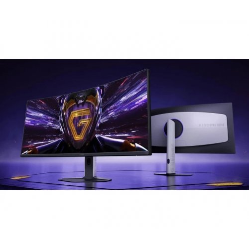 Монитор Xiaomi 34" G34WQi (ELA6562EU) Black купить в Украине: Киев, Днепр, Харьков, Одесса  | Низкая цена, отзывы, характеристики от TELEMART фото