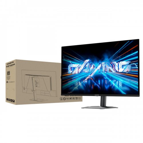 Монитор Gigabyte 27" GO27Q24A Black купить в Украине: Киев, Днепр, Харьков, Одесса  | Низкая цена, отзывы, характеристики от TELEMART фото