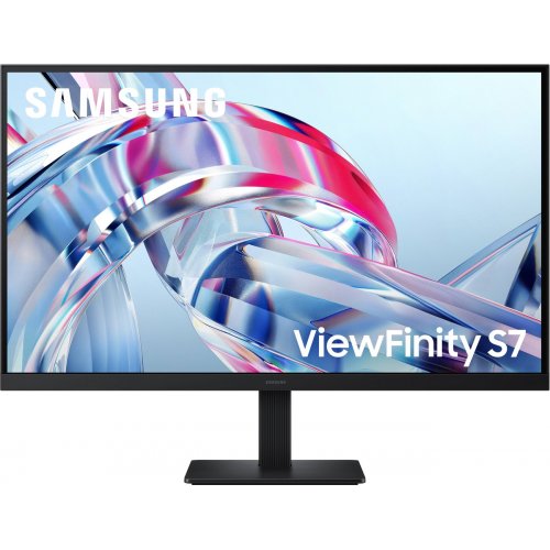 Монітор Samsung 27" ViewFinity S7 (LS27H700EAIXUA) Black купити в Україні: Київ, Львів, Хмельницький, Тернопіль, Івано-Франківськ | Низька ціна, відгуки, характеристики від TELEMART фото