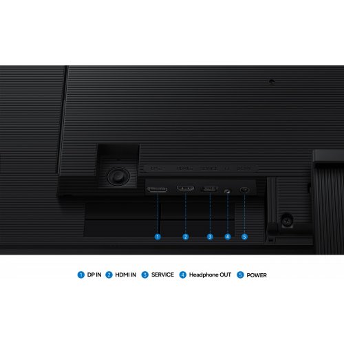 Монитор Samsung 32" ViewFinity S7 (LS32H700EAIXUA) Black купить в Украине: Киев, Днепр, Харьков, Одесса  | Низкая цена, отзывы, характеристики от TELEMART фото