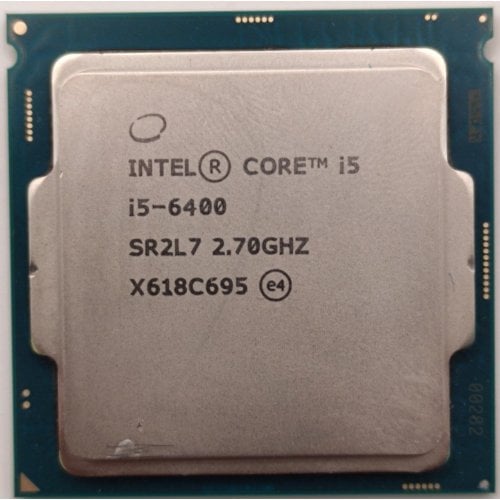 Процесор Intel Core i5-6400 2.7(3.3)GHz 6MB s1151 Tray (CM8066201920506) (Відновлено продавцем, 890901) купити в Україні | Telemart фото