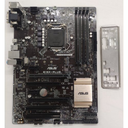 Материнська плата Asus B150-PLUS (s1151, Intel B150) (Відновлено продавцем, 890904) купити в Україні: Київ, Львів, Хмельницький, Тернопіль, Івано-Франківськ | Перевірка сумісності, низька ціна, відгуки, характеристики від TELEMART фото