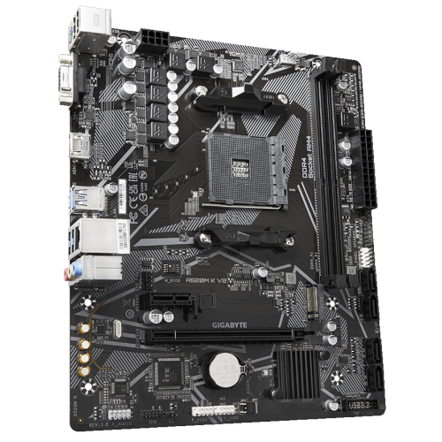 Уцінка материнська плата Gigabyte A520M K V2 (sAM4, AMD A520) (Розкрита упаковка, 890905) купити в Україні: Київ, Львів, Хмельницький, Тернопіль, Івано-Франківськ | Перевірка сумісності, низька ціна, відгуки, характеристики від TELEMART фото
