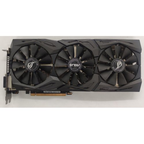 Відеокарта Asus ROG GeForce GTX 1070 STRIX OC 8192MB (STRIX-GTX1070-O8G-GAMING) (Відновлено продавцем, 890913) купити в Україні: Київ, Львів, Хмельницький, Тернопіль, Івано-Франківськ | Перевірка сумісності, низька ціна, відгуки, характеристики від TELEMART фото