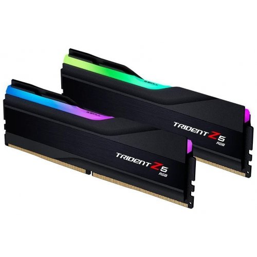 Уценка озу G.Skill DDR5 64GB (2x32GB) 6000Mhz Trident Z5 RGB (F5-6000J3636F32GX2-TZ5RK) (Вскрытая упаковка, 890916) купить в Украине: Киев, Днепр, Харьков, Одесса  | Проверка совместимости, низкая цена, отзывы, характеристики от TELEMART фото