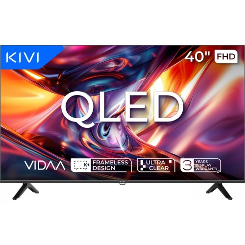 Телевизор Kivi 40" 40F9000HB Black купить в Украине: Киев, Днепр, Харьков, Одесса  | Низкая цена, отзывы, характеристики от TELEMART фото