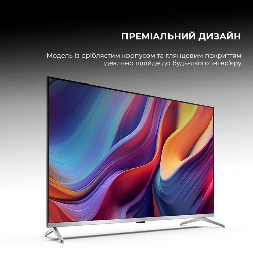 Телевизор Sharp 43" 4T-C43GP6265ES Silver купить в Украине: Киев, Днепр, Харьков, Одесса  | Низкая цена, отзывы, характеристики от TELEMART фото
