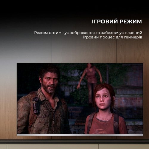 Телевизор Sharp 43" 4T-C43GP6265ES Silver купить в Украине: Киев, Днепр, Харьков, Одесса  | Низкая цена, отзывы, характеристики от TELEMART фото