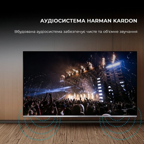 Телевизор Sharp 43" 4T-C43GP6265ES Silver купить в Украине: Киев, Днепр, Харьков, Одесса  | Низкая цена, отзывы, характеристики от TELEMART фото