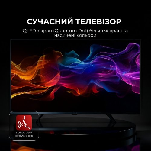 Телевизор Sharp 43" 4T-C43HP5265EB Black купить в Украине: Киев, Днепр, Харьков, Одесса  | Низкая цена, отзывы, характеристики от TELEMART фото