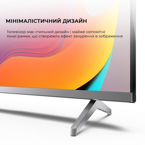 Телевизор Sharp 50" 4T-C50FP1EL2AB Silver купить в Украине: Киев, Днепр, Харьков, Одесса  | Низкая цена, отзывы, характеристики от TELEMART фото