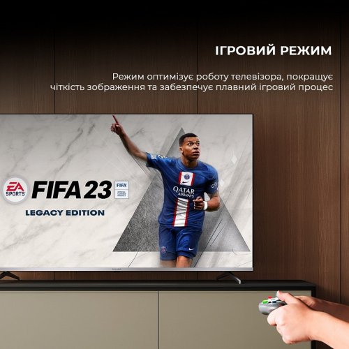 Телевизор Sharp 50" 4T-C50FP1EL2AB Silver купить в Украине: Киев, Днепр, Харьков, Одесса  | Низкая цена, отзывы, характеристики от TELEMART фото