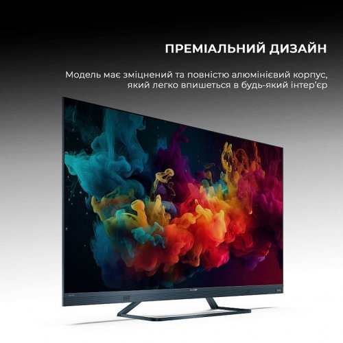 Телевизор Sharp 50" 4T-C50FQ5EM2AG Black купить в Украине: Киев, Днепр, Харьков, Одесса  | Низкая цена, отзывы, характеристики от TELEMART фото