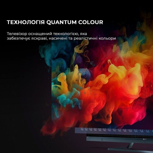 Телевизор Sharp 50" 4T-C50FQ5EM2AG Black купить в Украине: Киев, Днепр, Харьков, Одесса  | Низкая цена, отзывы, характеристики от TELEMART фото
