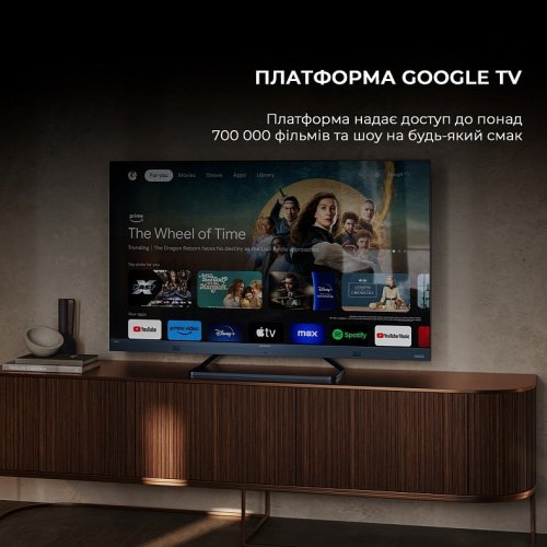 Телевизор Sharp 50" 4T-C50FQ5EM2AG Black купить в Украине: Киев, Днепр, Харьков, Одесса  | Низкая цена, отзывы, характеристики от TELEMART фото
