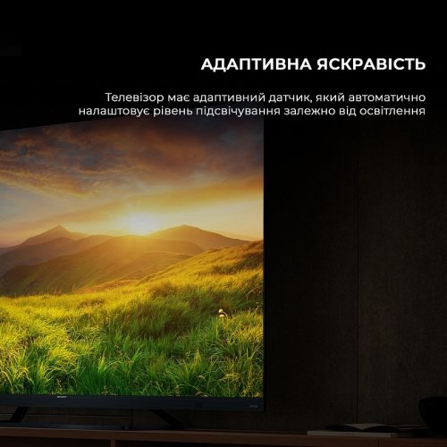 Телевизор Sharp 50" 4T-C50FQ5EM2AG Black купить в Украине: Киев, Днепр, Харьков, Одесса  | Низкая цена, отзывы, характеристики от TELEMART фото