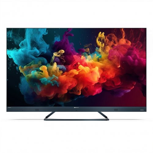 Телевизор Sharp 55" 4T-C55FQ5EM2AG Black купить в Украине: Киев, Днепр, Харьков, Одесса  | Низкая цена, отзывы, характеристики от TELEMART фото