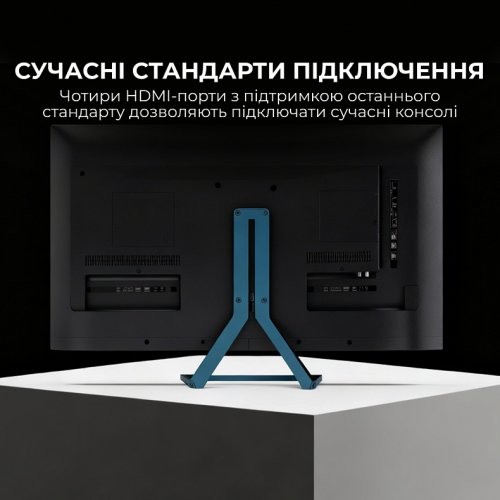 Телевизор Sharp 55" 4T-C55FQ5EM2AG Black купить в Украине: Киев, Днепр, Харьков, Одесса  | Низкая цена, отзывы, характеристики от TELEMART фото