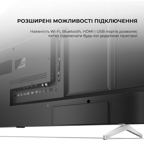 Телевизор Sharp 55" 4T-C55GP6260ES Silver купить в Украине: Киев, Днепр, Харьков, Одесса  | Низкая цена, отзывы, характеристики от TELEMART фото