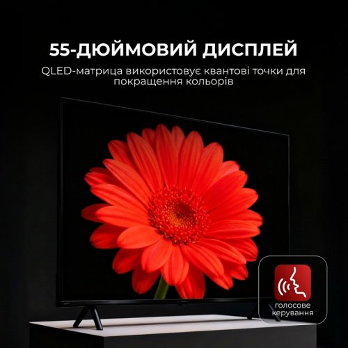 Телевизор Sharp 55" 4T-C55HP5265EB Black купить в Украине: Киев, Днепр, Харьков, Одесса  | Низкая цена, отзывы, характеристики от TELEMART фото